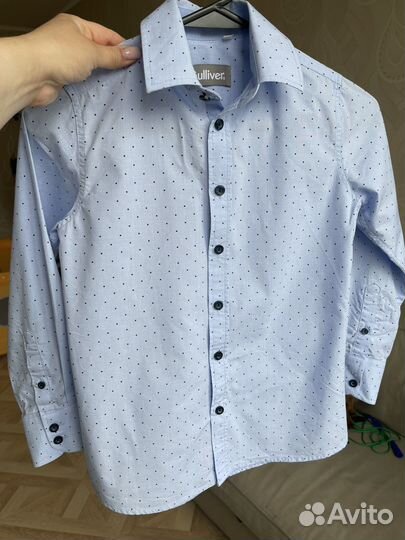Рубашка для мальчика 128