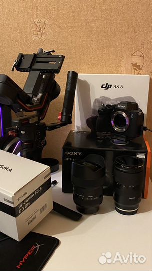 Аренда Sony a7s3 полный комплект