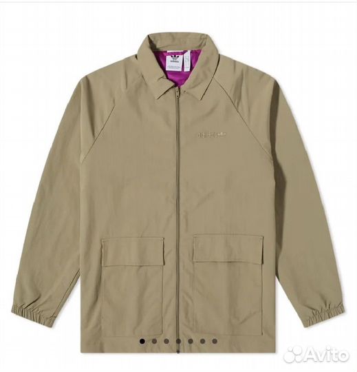 Куртка adidas trefoil area 33 coach jacket