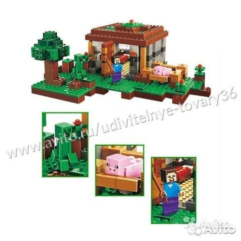 Конструктор Первая ночь Майнкрафт 79045