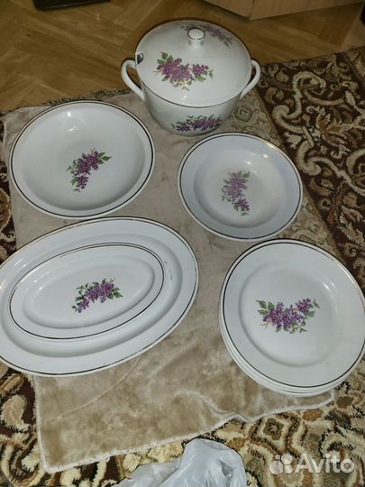 Сервиз столовый Сирень 