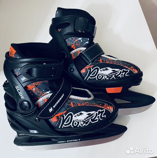 Коньки хоккейные детские
