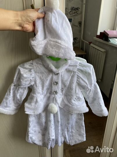 Новогодний костюм для девочки 1,5-2 года