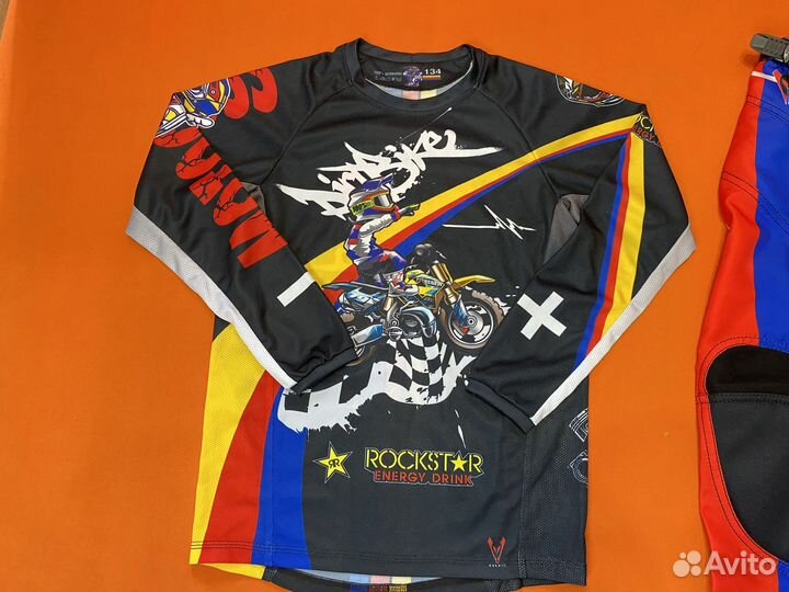 Костюм для мотокросса квадроцикла детский Rockstar