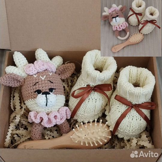 Вязаные погремушки