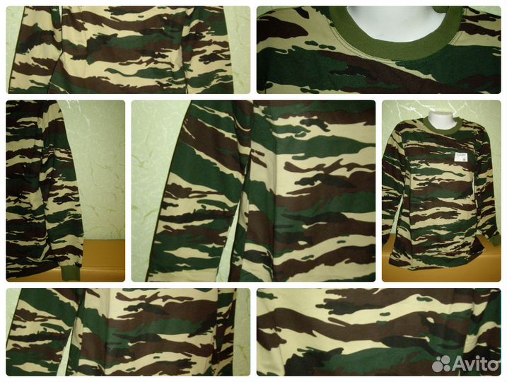 Защитный цвет - рукава, большой размер