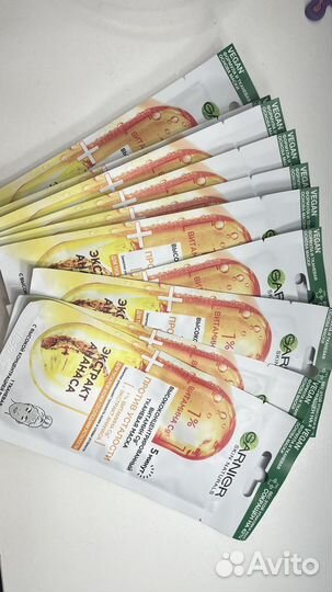 Тканевая маска для лица Garnier