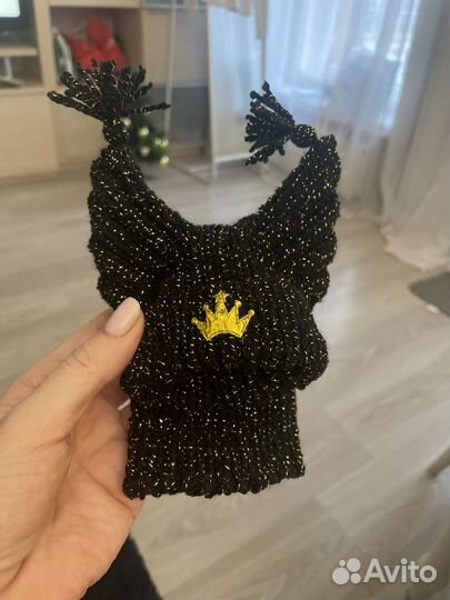 Шапочка для маленькой собачки