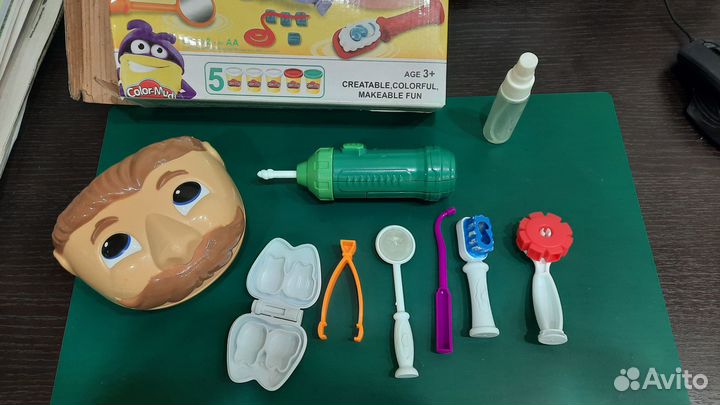 Плей До на приёме у стоматолога