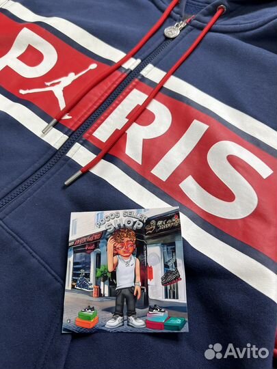 Зип-Худи Толстовка Jordan Nike PSG paris оригинал