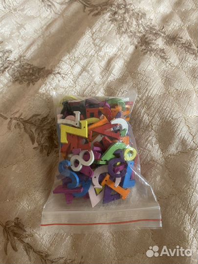 Буквы и цифры для творчества