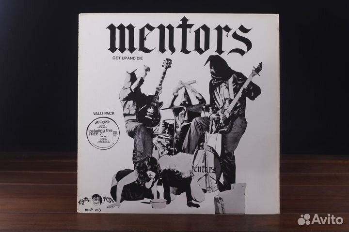Mentors - Get Up And Die USA 1987 EX/EX