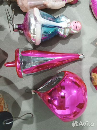 Елочные игрушки СССР