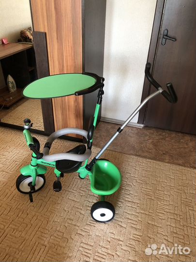 Детский велосипед с ручкой Kreiss