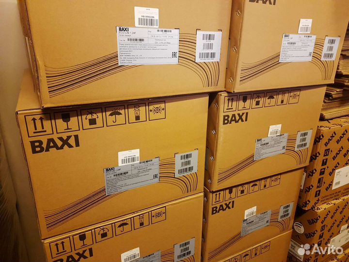 Газовый котел Baxi Eco 24F Турция, Новый