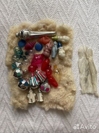 Набор елочных игрушек СССР малютка