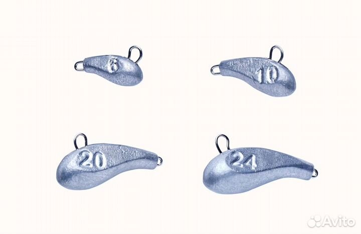 Разборные груза для джига