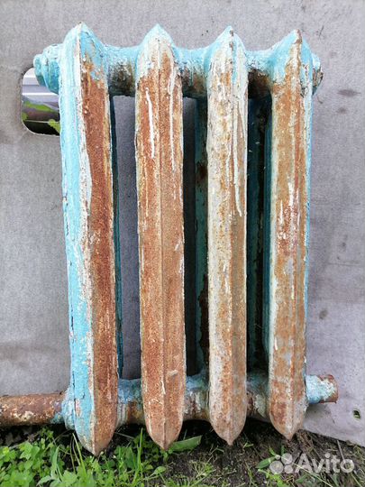 Чугунная батарея б.у
