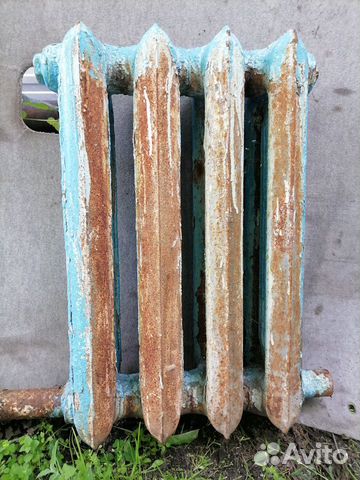 Чугунная батарея б.у