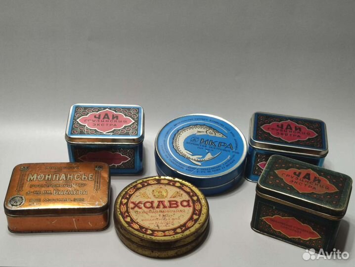 Банка жестяные СССР