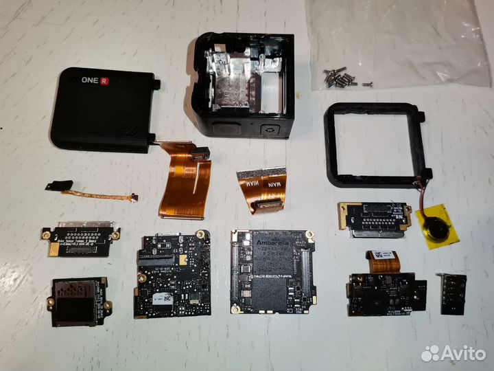 Экшн камера insta360 one r на запчасти