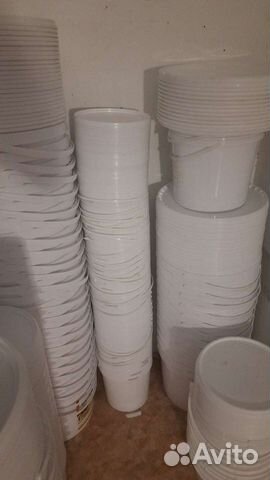 Бу ведра пластиковые