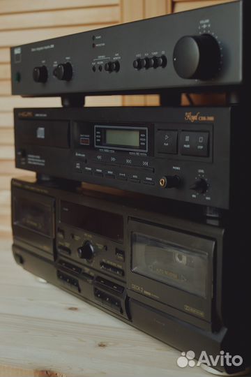 Усилитель звука, CD проигрыватель, Магнитофон