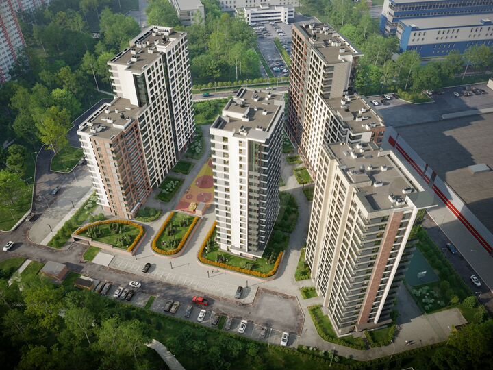 2-к. квартира, 56 м², 10/18 эт.