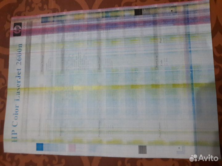 Продам цветной принтер HP 2600n