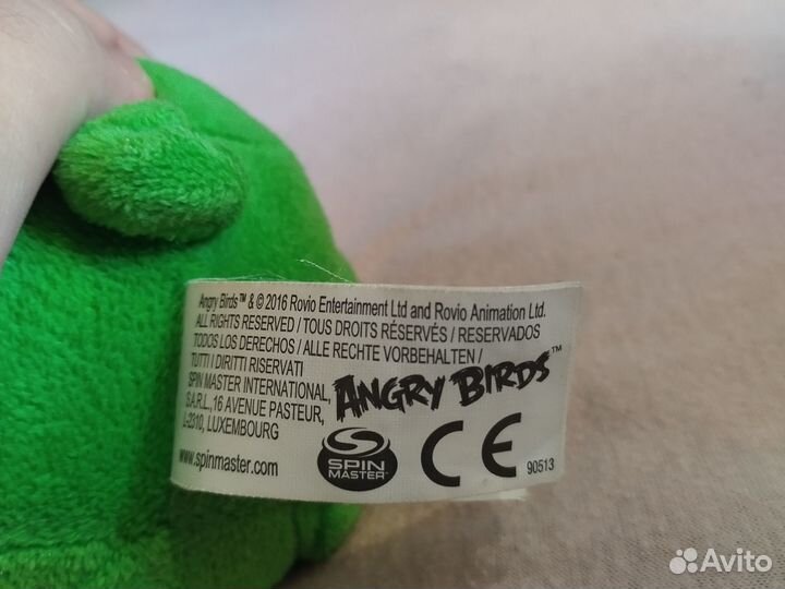 Мягкие игрушки Angry Birds