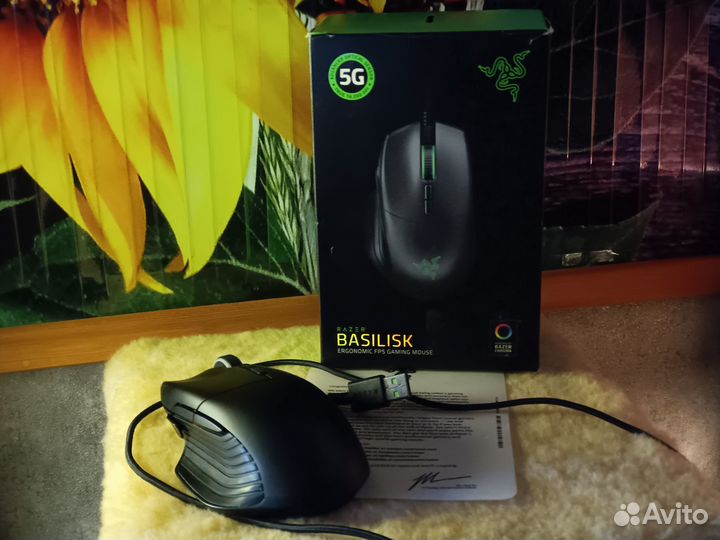 Мышь проводная Razer Basilisk