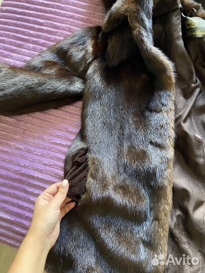 Шуба норковая с капюшоном 42 и 46 размеры