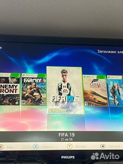 Xbox360s 320gb 55 игр