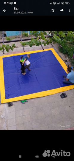 Ковёр для занятий спортом (борьба, дзюдо, самбо)