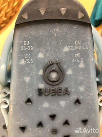 Ласты Декатлон