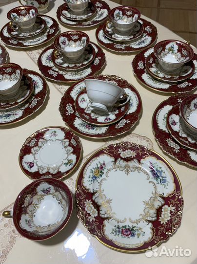 Чайный сервиз фарфор гдр