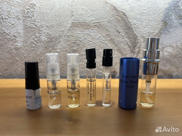 Пробники guerlain, tom ford, ex nihilo