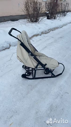 Санки коляска pikate