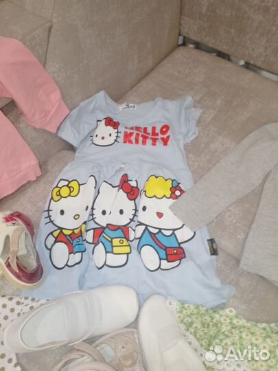 Детские вещи пакетом на девочку 98 104