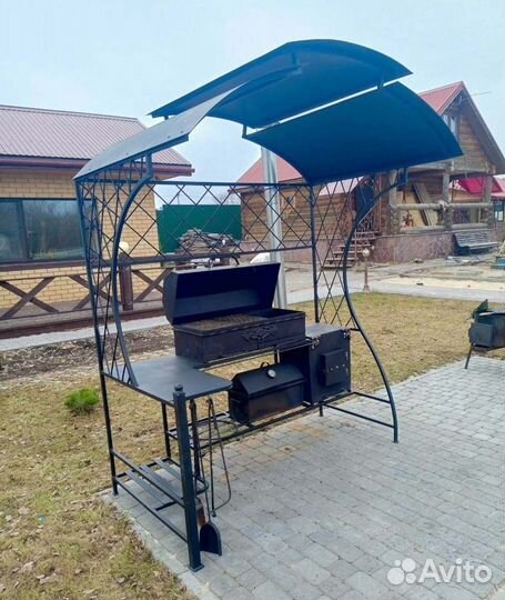 Мангал беседка