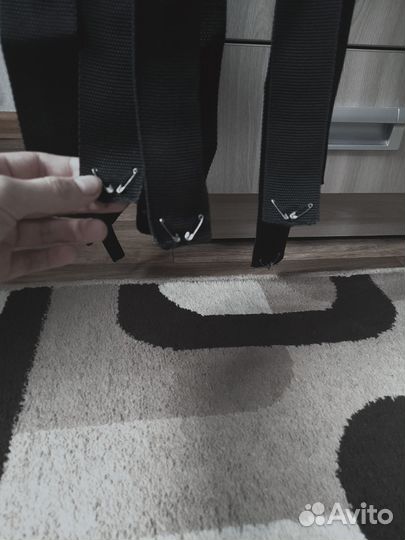 Рюкзак с лентами hikikomori kai +булавки