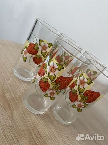 Стаканы 4 шт