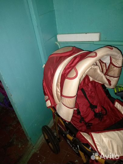 Коляска 2 в 1 бу