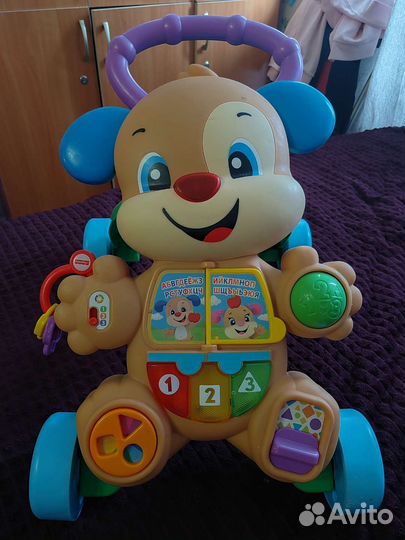 Ходунки каталка fisher price