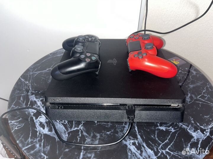 Игровая приставка ps4 slim 1tb + очки VR PS