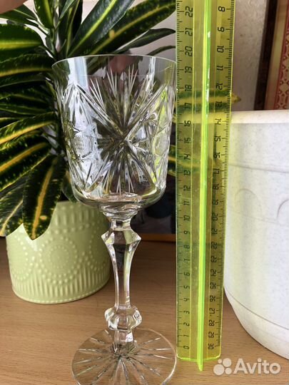 Хрустальные фужеры гусь хрустальный СССР
