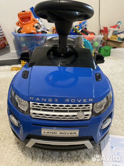 Машина каталка Range Rover Evoque
