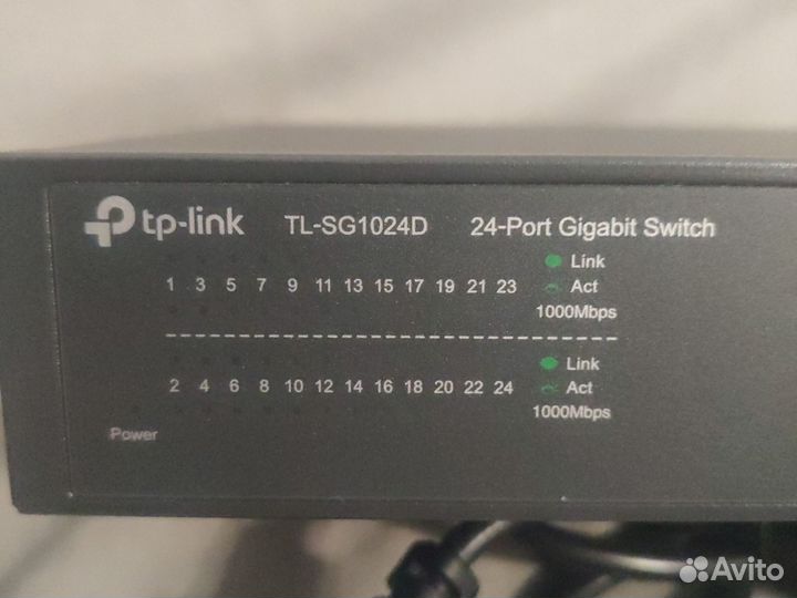 Коммутатор Tp link tl sg1024d