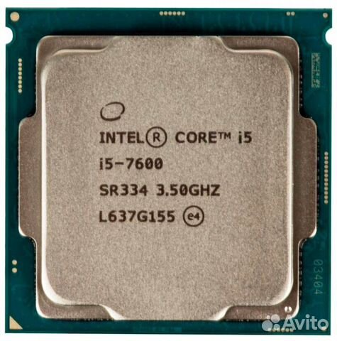 Intel I5 7600 в хорошем состоянии