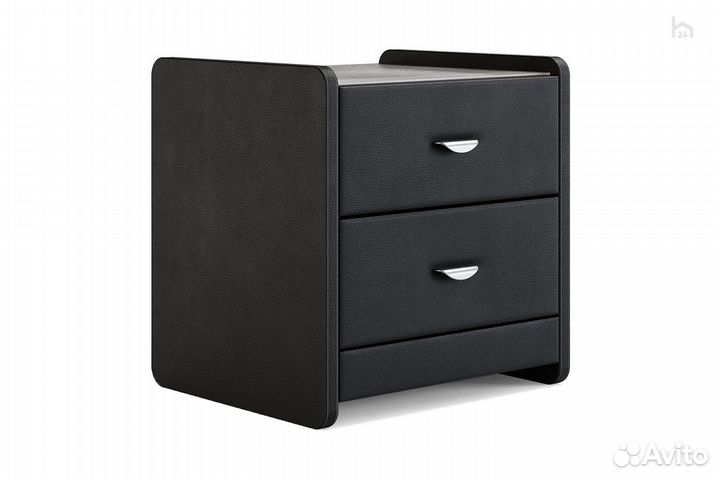 Тумба прикроватная с двумя ящиками Люкс 2